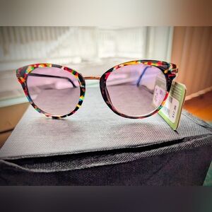 Colorful Tortoise Shell Sunglasses
